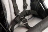 Gaggle Quad Sport - 4 Child Stroller (Grey/Black) with FREE rain cover.