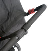Foundations Quad Sport - 4 Child Stroller (Red/Black) with FREE rain cover.