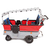 Winther E-Turtle Kiddy Bus - Electric 6 Seat, Six Passenger Pram, 6 Child Buggy