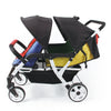 Familidoo 4 Seat Stroller – Multicolour + FREE Rain Cover