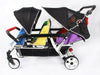 Familidoo 6 Seat Stroller – Multicolour + FREE Rain Cover