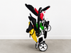 Familidoo 3 Seat Stroller – Multicolour + FREE Rain Cover