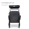 Petit Wagon Weebus 4 Seat Nursery Stroller – All Black