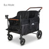 Petit Wagon Weebus 4 Seat Nursery Stroller – All Black