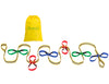 Walkodile® Grab & Go Pre-School Walking Reins / Fire Drill Resource (12 child). With Free Learning Games for Walks Guide!