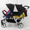 Familidoo Lightweight Budget Stroller - 4 Seat with Free Rain Cover
