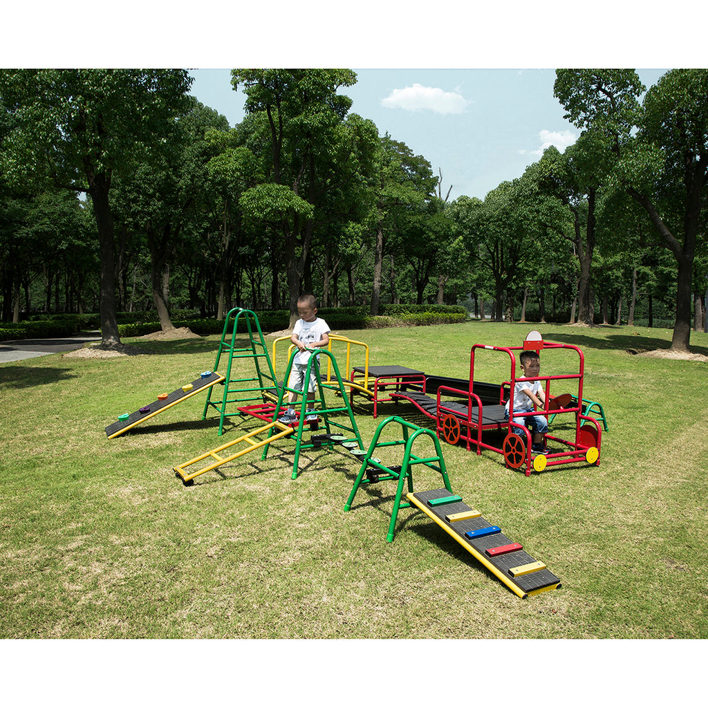 Outdoor Activity Play Gym - Complete Set (Sixteen Piece)