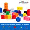 GREAT FOR HOME LEARNING - Maths Cubes Set, 109 Pieces
