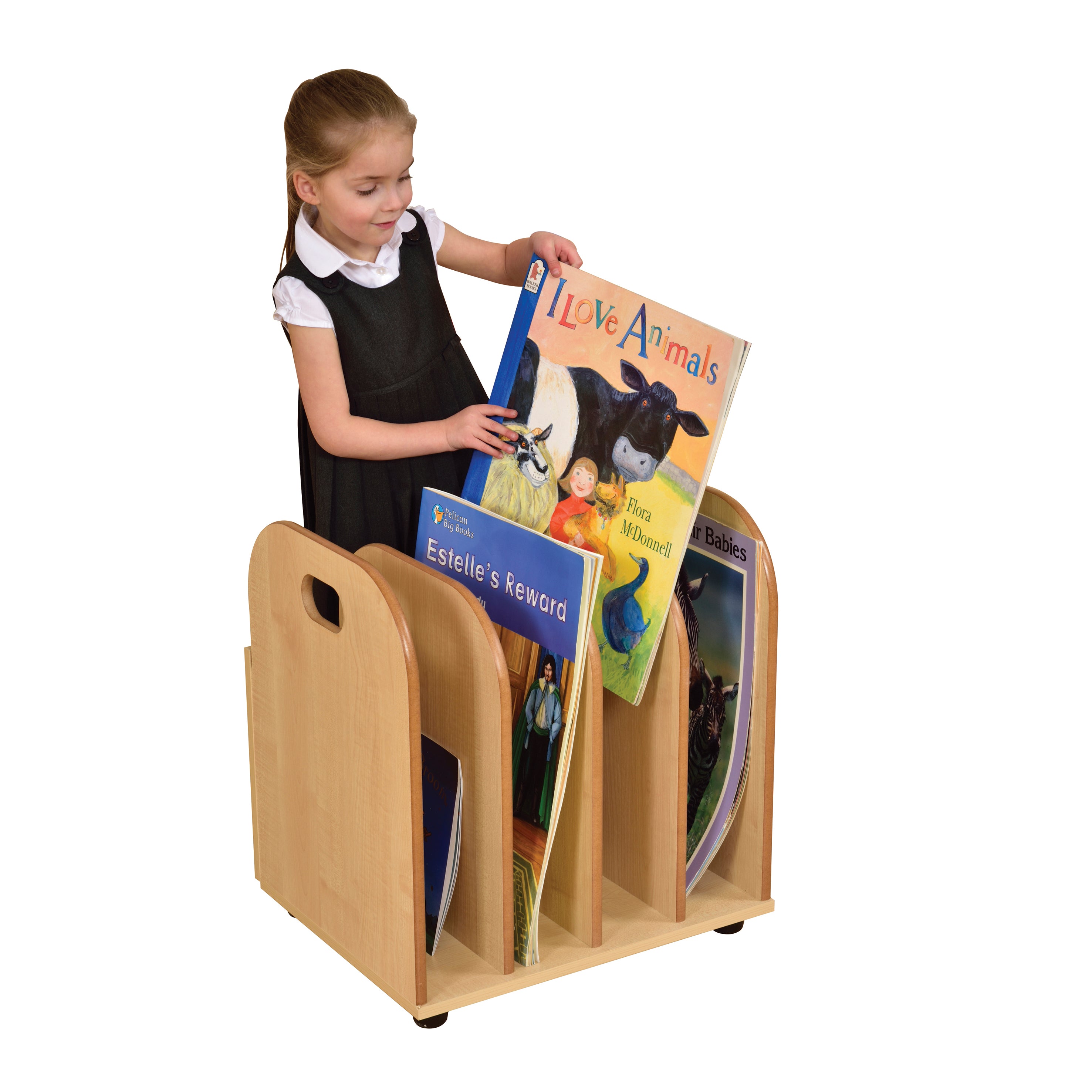 Maple Large Book Holder | Hopscotch School Supply