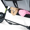 Foundations Quad Sport - 4 Child Stroller (Lime/Black) with FREE rain cover.