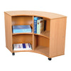 Beech - Quarter Round Unit – Curve Out
