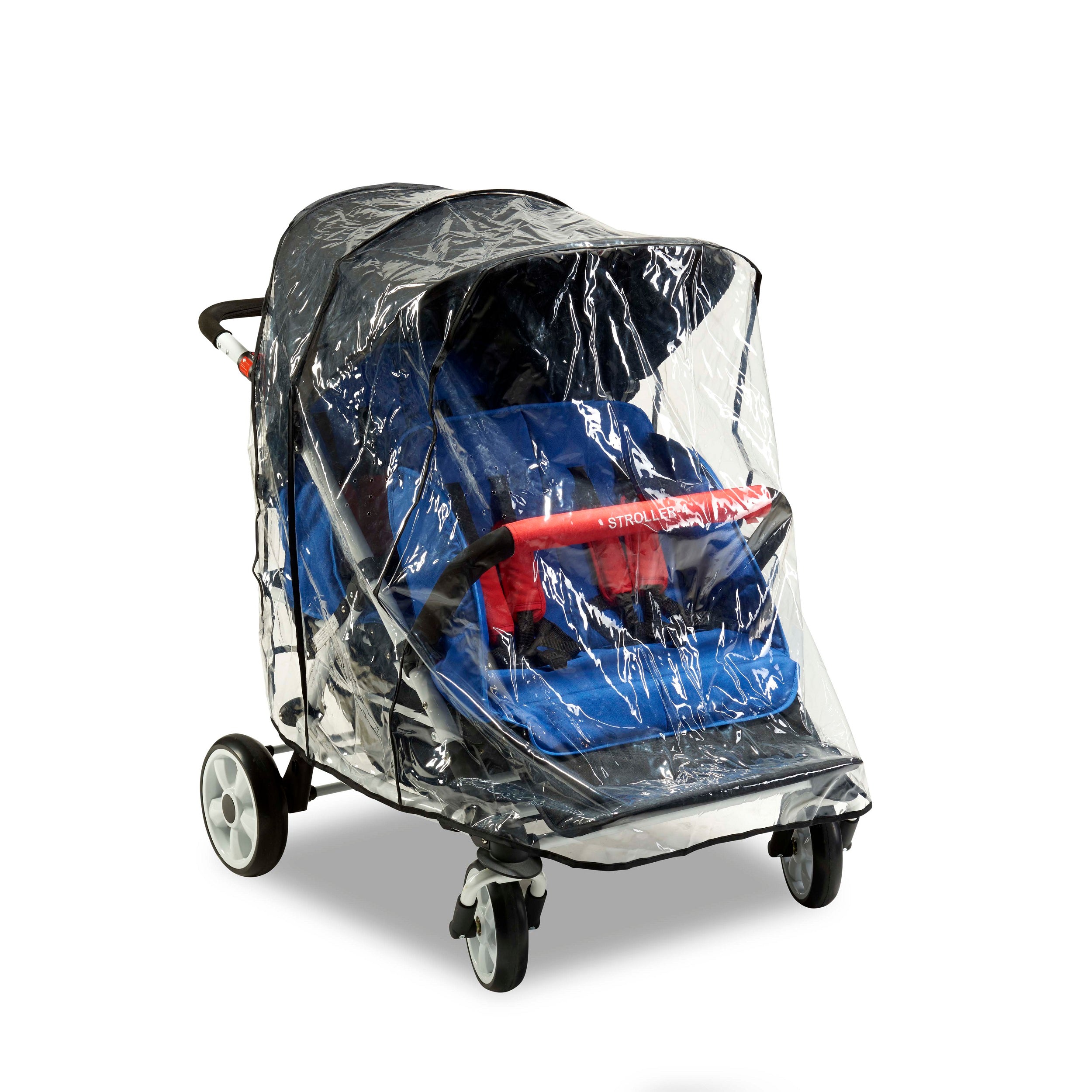 Double stroller 2025 plastic cover